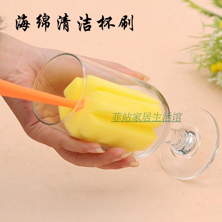 杯子清洁刷 海绵洗杯刷 厨房清洁去污刷 塑料杯刷瓶刷 壶刷多用刷|msdalam kategori keluarga/Alat Pembersihan peribadi, kerja-kerja rumah/Floor peralatan pembersihan, berus, Dapur dengan berus - dari Buy2taobao.com untuk memberikan perkhidmatan ejen Taobao profesional membeli