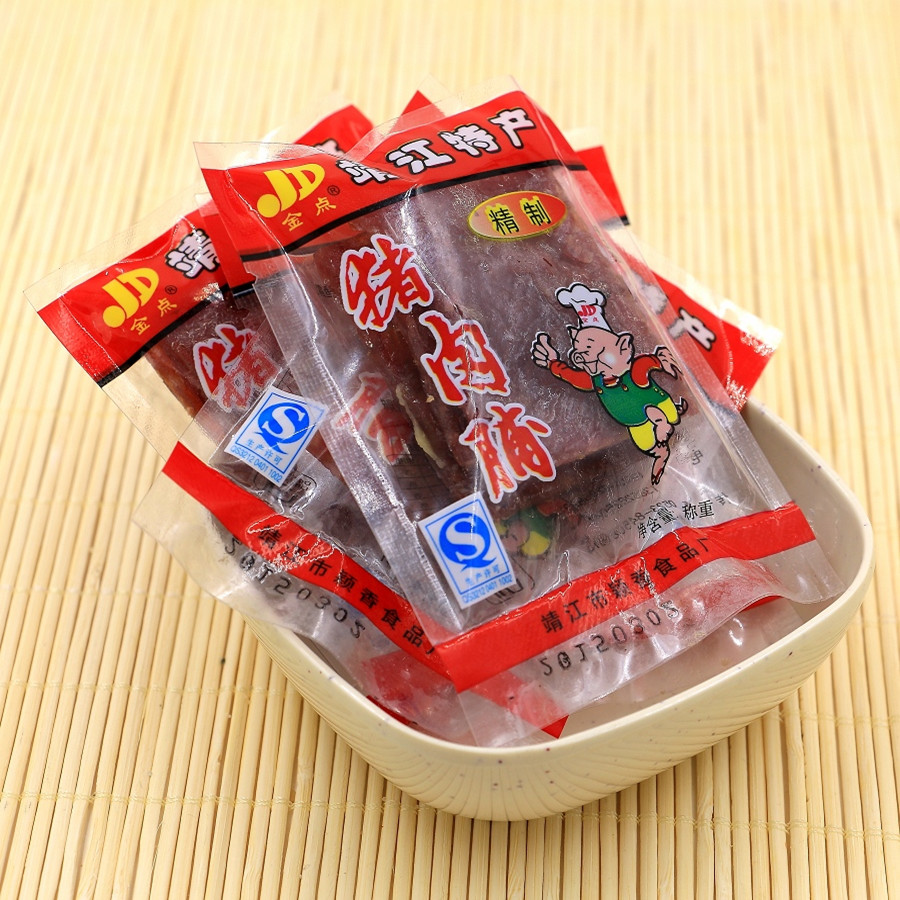 靖江特産金點精致純瘦肉小包裝豬肉脯500g休閑零食肉類熟食豬肉幹在類目 零食/堅果/特產, 牛肉乾/豬肉脯/滷味零食, 豬肉類中 - 來自Buy2taobao.com提供專業的淘寶代購服務