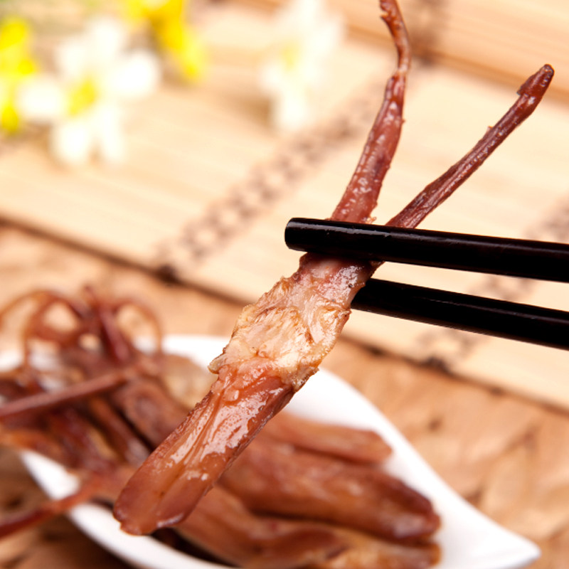 南农香辣鸭舌头正品食品零食 休闲鸭趣独立真空装15g 小吃