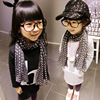 韩版童装秋装儿童长袖连衣裙女童纯棉字母休闲时尚修身长裙