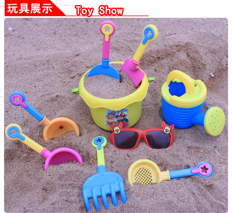 沙灘玩具9件套 沙灘洗澡/戲水益智玩具 帶墨眼沙灘車/桶,在類目 玩具/童車/益智/積木/模型, 游泳池/戲水玩具, 戲水/玩沙玩具中 - 來自Buy2taobao.com提供專業的淘寶代購服務