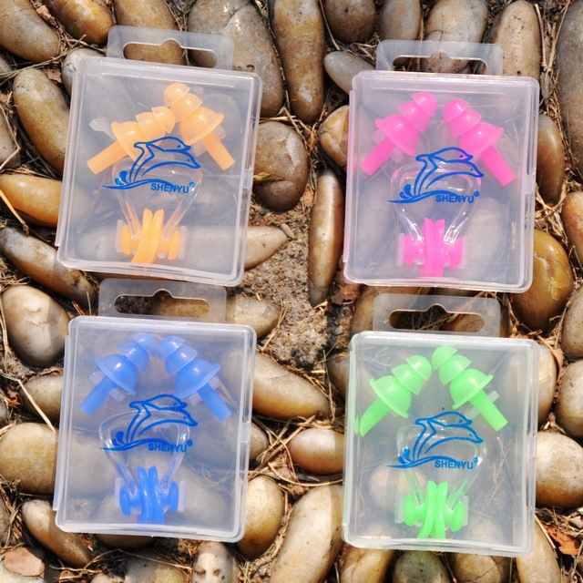 box-packed Swimming Nose clip Earplugs silica gel texture of material ENT Water children adult silica gel Nose clip Earplugsin the Sports/Yoga/Fitness/Fans supplies , Swim , Goggles category - from Buy2taobao.com to provide professional Taobao agent buy service