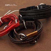 cam-in意大利植鞣牛皮，相机背带真皮，肩带通用接口cs188