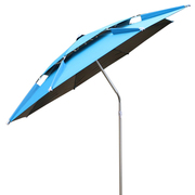 伞2.米2万向折叠便携钓伞2.A4米黑胶雨伞鱼具遮阳伞鱼钩伞用品
