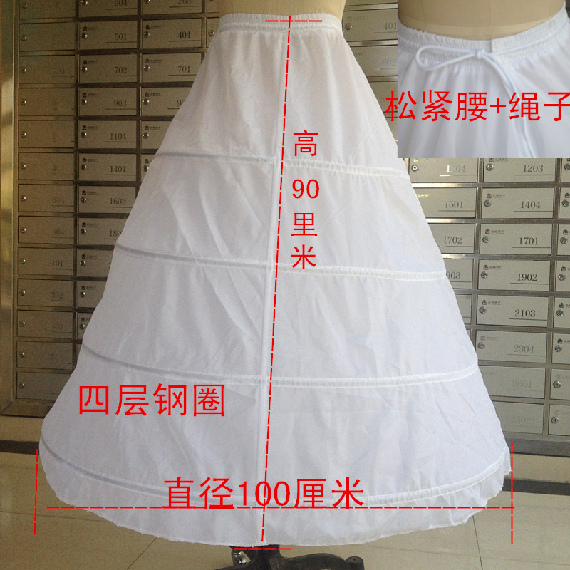 quality Elastic waist rope Steel ring Bridal Dress costume Cos Other.in the Accessories/Leather belt/Hat/Muffler , Wedding dress accessories , Wedding panniers category - from Buy2taobao.com to provide professional Taobao agent buy service