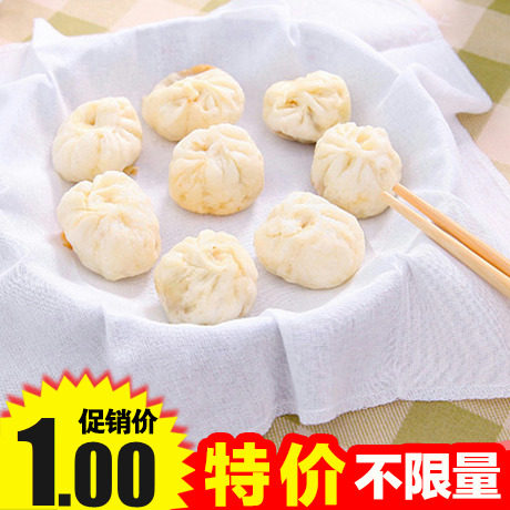 3564 棉质蒸笼布蒸馒头垫厨房用品小工具包子笼屉布不粘蒸笼纱布