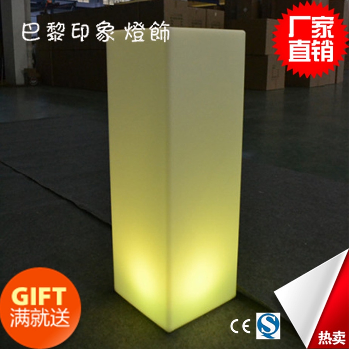 led發光PE塑料柱子燈酒吧KTV戶外婚慶展會創意景觀裝飾方柱形燈在類目 家裝主材, 燈具燈飾, 室外燈飾, 景觀庭院燈飾中 - 來自Buy2taobao.com提供專業的淘寶代購服務