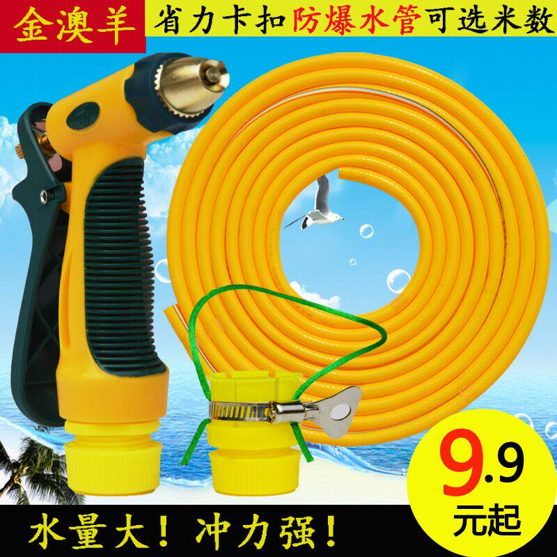 金澳羊汽车洗车水枪套装高压家用刷车工具浇花洗车器冲车水管喷枪