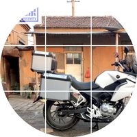 摩托车边箱本田190-车侧箱改装挂箱后尾箱五羊