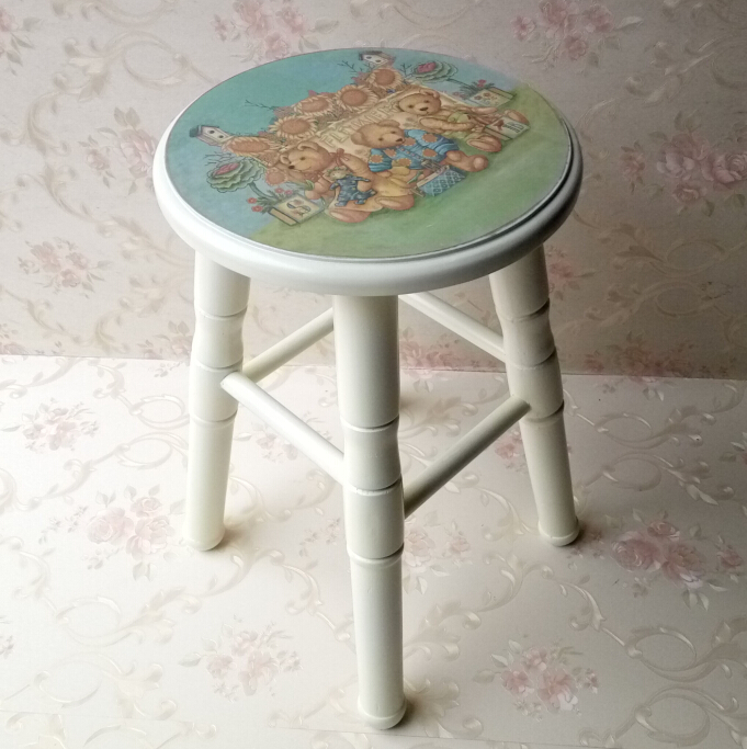 European style Shoe changing stool IKEA Countryside solid wood Round stool Dining chair 43 originality Meals stool fashion Wooden bench A variety ofin the Residential furniture , Class Seats , Stools , Huanxie stool category - from Buy2taobao.com to provide professional Taobao agent buy service