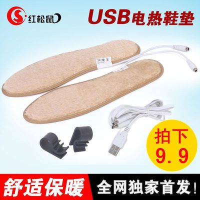 上下架计划:USB电热鞋垫 电暖鞋垫加热鞋垫 保健理疗鞋垫 包邮