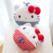 上下架计划:正版防伪澳捷尔hello kitty凯蒂猫咪海军水手抱枕靠垫暖手筒手捂