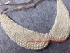 韩国女性假领子珍珠蕾丝花边假领镶钻水钻假领项链仿珍珠假领