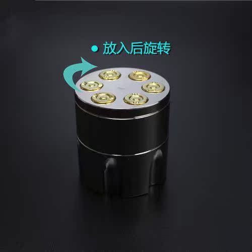 新颖子弹三层金属烟丝磨烟器碎烟器 烟丝磨碎器|ruв категории ZIPPO/швейцарский армейский нож/очки, курить, другие - от Buy2taobao.com для оказания профессиональной услуги покупки агента Taobao