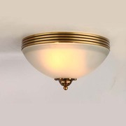 益源欧式吸顶灯 简约欧式吸顶灯 纯铜类 圆形房间灯过道灯阳台灯