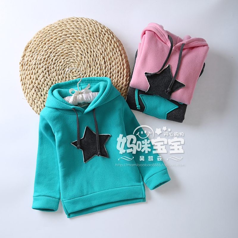 baby Sweater Autumn new pattern Chinese child Long sleeve Thick velvet jacket Kids Socket Tie cap Athletic Wearin the Children/Baby/Family fitted , Sweater/Fleece category - from Buy2taobao.com to provide professional Taobao agent buy service