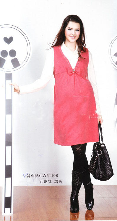 Aibao Mommy spring and autumn Korean Edition maternity dress Dress Vest skirt maternity dress Spring Tank Dressin the Maternity/Maternal supplies/Nutrition , Maternity , Sling/Vest category - from Buy2taobao.com to provide professional Taobao agent buy service
