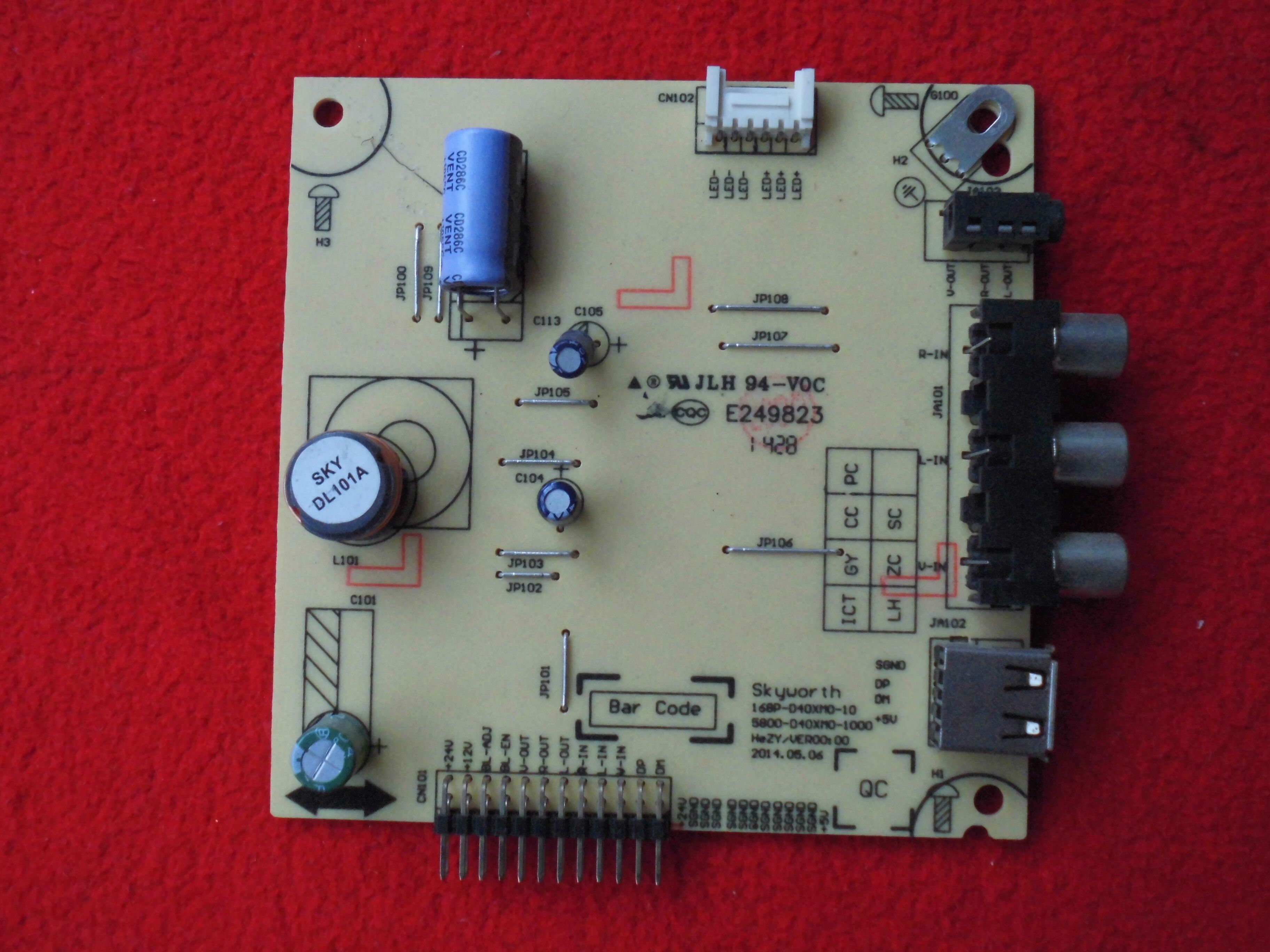 Original Disassemble Skyworth 40E361W Constant current board 5800-D40XM0-1000 168P-D4XM0-10in the 3C Digital Accessories, Electronic components market , Computer Components/Parts and Accessories , Liquid crystal/CRT Fitting category - from Buy2taobao.com to provide professional Taobao agent buy service