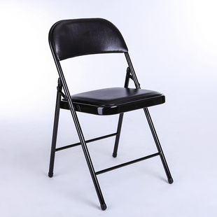 折叠椅职员办公会议，椅子pvc可折合椅，辅导班培训椅子