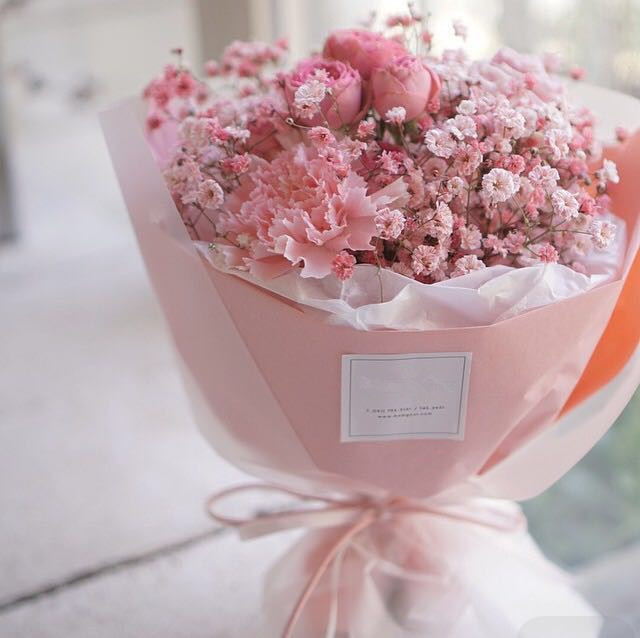 graduation Beijing Same city flower express Imported Pink Gypsophila Carnation rose birthdayin the Flower delivery/Flowers simulation/Plants gardening , Flower delivery(City) category - from Buy2taobao.com to provide professional Taobao agent buy service