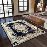 高档高档新中式中国风手工羊毛，地毯客厅茶几毯卧室书房欧式美式轻