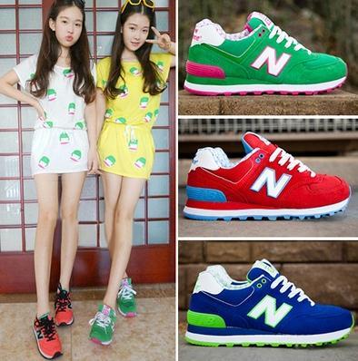 上下架计划:代购New Balance新百伦正品女鞋NB复古鞋跑步鞋WL574YKG/YRD