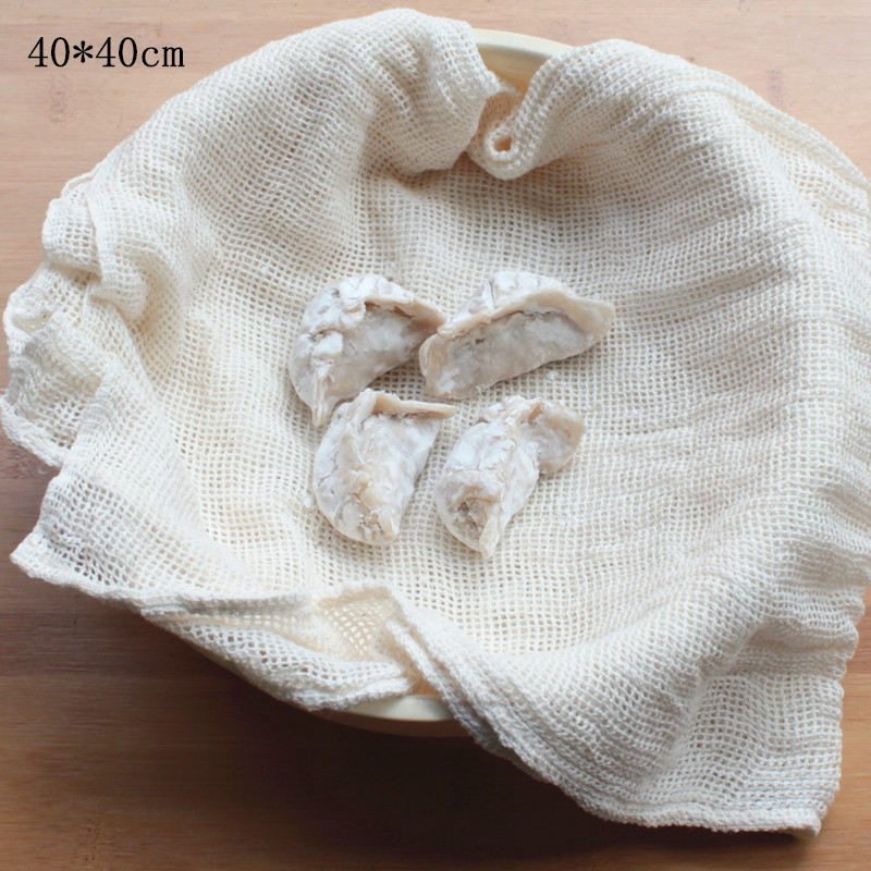 *Japan Primary color pure cotton Mesh Steamer cloth Cloth bag Steamed Steamed buns Non stick ventilation 40*40cmin the Kitchen/Cooking utensils , Cooking utensils , Other category - from Buy2taobao.com to provide professional Taobao agent buy service