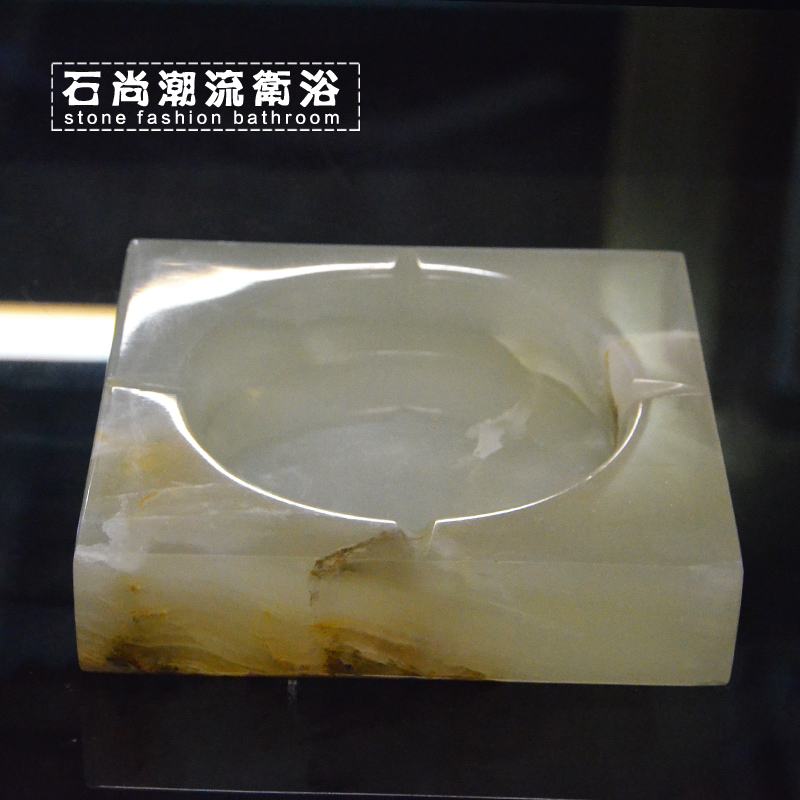 Jade ashtray Fashion creative personality gift Large customized Boutique European style Ashtray practicalin the Festive supplies/Gift , Gift ideas , Fashion ashtray category - from Buy2taobao.com to provide professional Taobao agent buy service