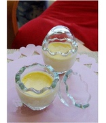 鸡蛋壳玻璃布丁杯 鸡蛋壳布丁瓶耐高温300度