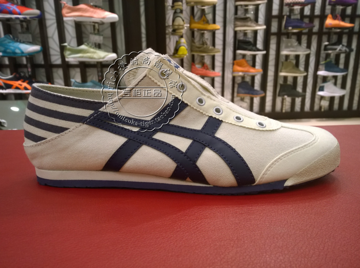 Onitsuka tiger鬼冢虎男女一脚蹬帆布板鞋情侣款TH342N-0250|ruв категории спортивные туфли new, обувь/обувь - от Buy2taobao.com для оказания профессиональной услуги покупки агента Taobao