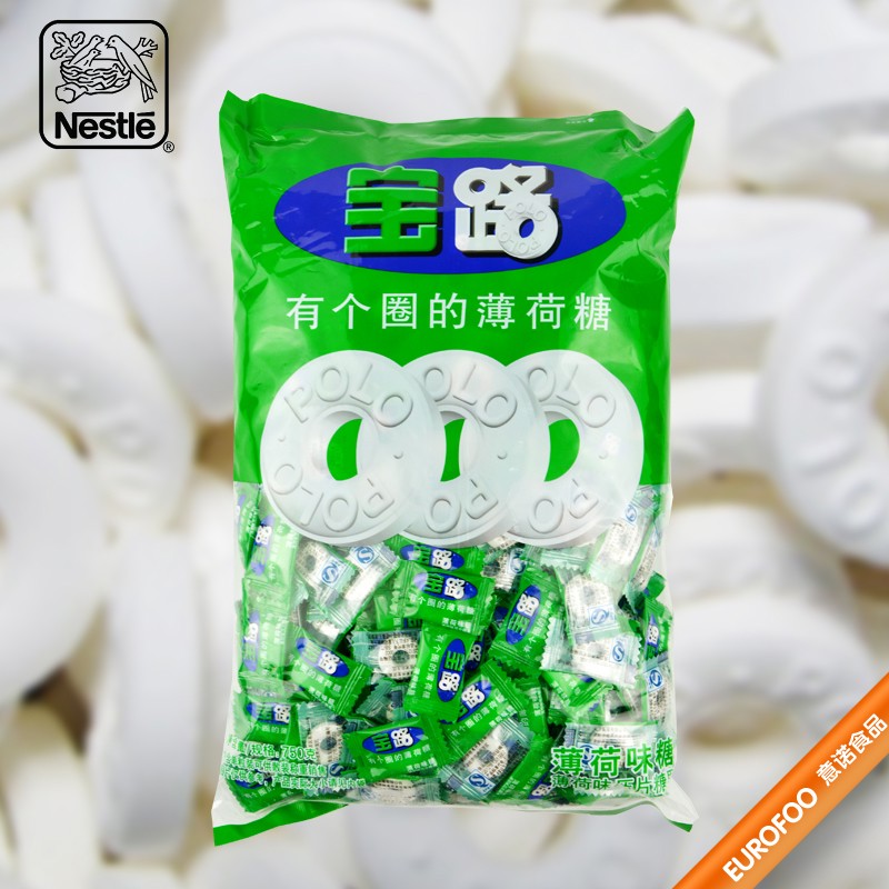 雀巢宝路薄荷糖750g 有个圈的宝路糖 POLO糖 薄荷味压片糖果 包邮|ruв категории закуски/орехи/специальность, конфеты/желе/пудинг, конфеты - от Buy2taobao.com для оказания профессиональной услуги покупки агента Taobao
