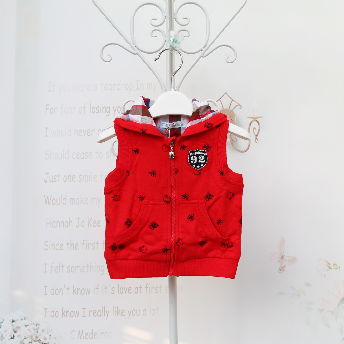 70% off Specials Bebe Fenne spring 6447 Children's clothing Cartoon Cap pure cotton vest Vest 73 codein the Children/Baby/Family fitted , Vest category - from Buy2taobao.com to provide professional Taobao agent buy service