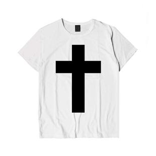 bigbang演唱会应援打歌服gd权志龙，十字架同款夏季男女短袖t恤潮