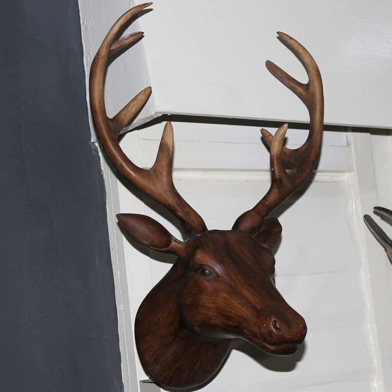 French rural Retro solid wood Wall hanging Wall hangings American style a living room Antlers European style modern high-grade decorate Antlersin the Home accessories , Mural category - from Buy2taobao.com to provide professional Taobao agent buy service