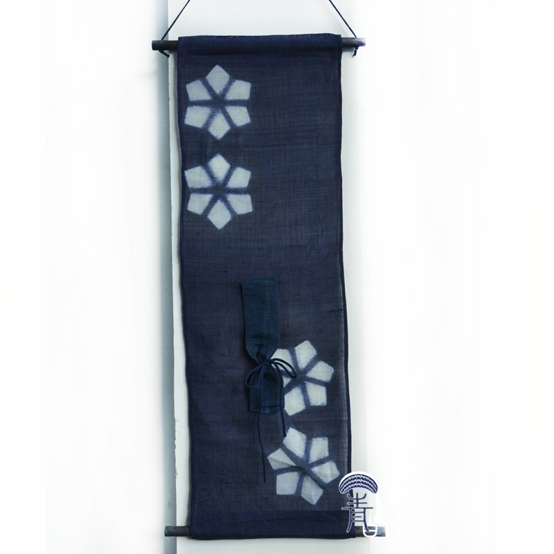 Plainer Yunnan Nation Summer Wind Linen tie-dyed Handicraft Teahouse Inn Coffee bar Home Furnishing Wall decoration Wall hangingin the Home accessories , Mural category - from Buy2taobao.com to provide professional Taobao agent buy service