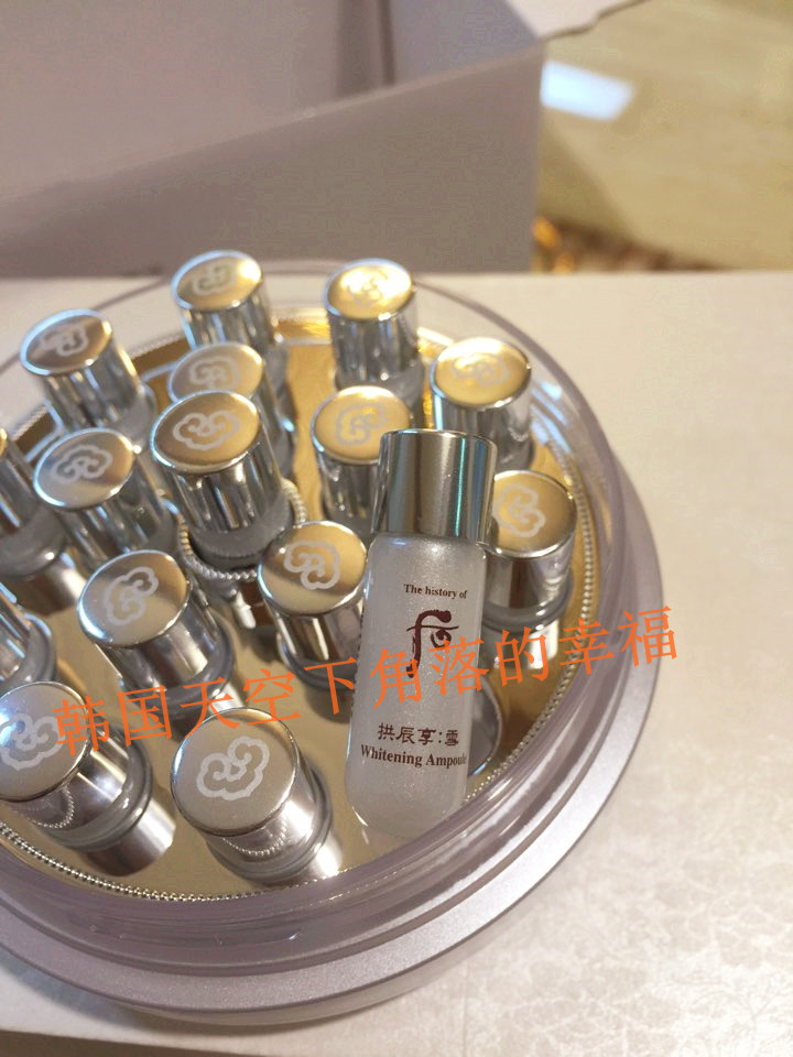 WHOO\/后 美白亮泽安瓶精华夏天一定要用的