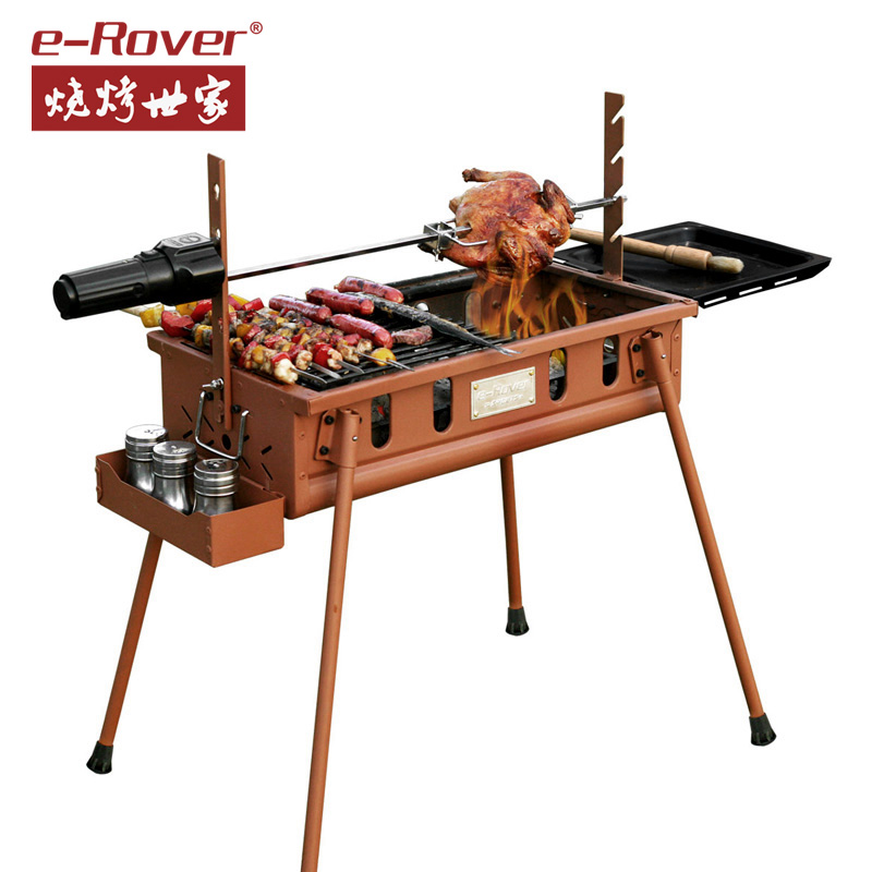 Family barbecue outdoors barbecue grill Charcoal Barbecue rack household fold barbecue Stove Field barbecue tool full setin the Outdoor/Mountaineer/Camping/Travel Goods , Stoves/Tableware/Picnic barbecue supplies , BBQ/Grill category - from Buy2taobao.com to provide professional Taobao agent buy service