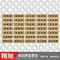 公室会议室门牌公司指-牌号码牌数字牌定做会
