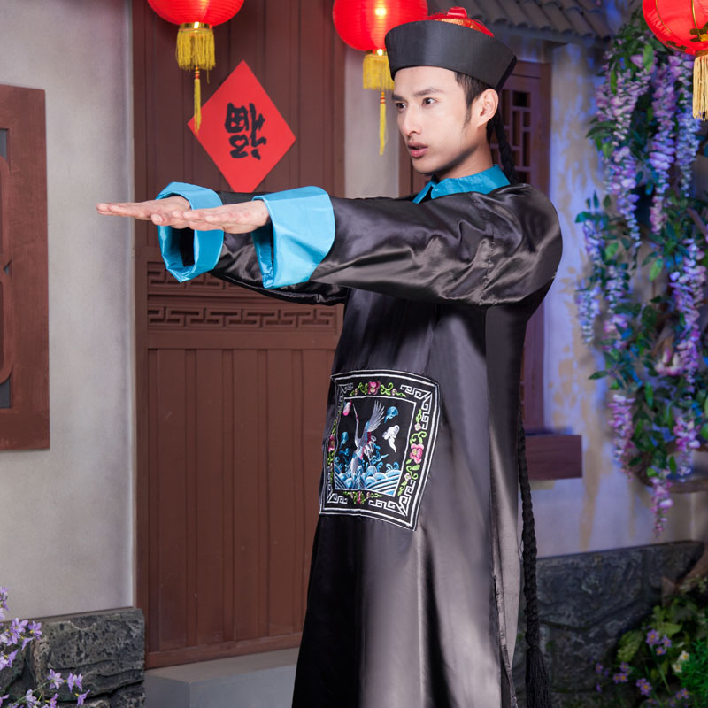 古装男清朝僵尸服装太监服清朝官服男僵尸服古装朝服演出服僵尸服|ruв категории Женская одежда, костюм/национальная одежда/театр костюм, национальная одежда/этап погрузки - от Buy2taobao.com для оказания профессиональной услуги покупки агента Taobao