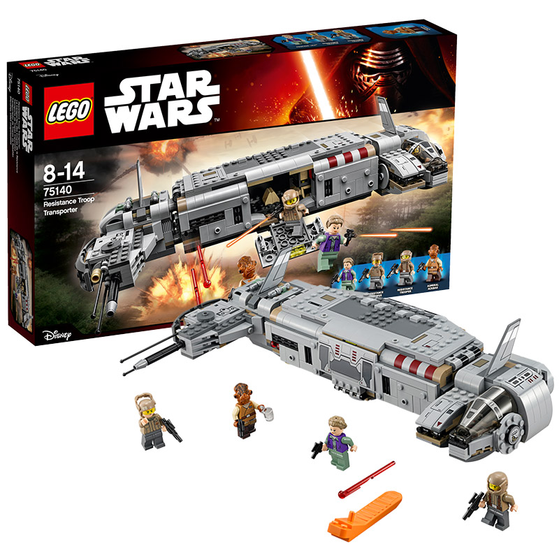 乐高星球大战75140抵抗军骑兵运输机LEGO STAR WARS 积木玩具