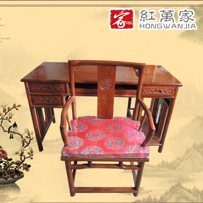 非洲黃花梨紅木電腦台 辦公桌椅 台式電腦桌 書桌 南官帽椅在類目 住宅傢俱, 桌類, 電腦桌中 - 來自Buy2taobao.com提供專業的淘寶代購服務