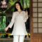 上下架计划:康愫雅瑜伽服套装 秋冬K518加厚长袖白色瑜珈服 女新款居士禅修服