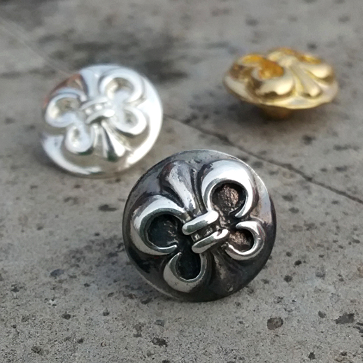 Handmade custom cross Anchors Sterling Silver Cloth nail a leather bag Snap Button Cloths parts Leather strap Rivetsin the Leather/Lady bags/Men's bag, Luggage Accessories category - from Buy2taobao.com to provide professional Taobao agent buy service