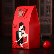 婚庆用品欧式新人婚礼喜糖盒，创意喜糖盒子小号，结婚糖盒喜糖大号