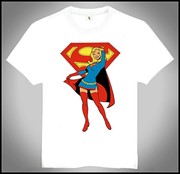supergirl T-shirt 美剧 卡通 超女 T恤 超级少女 T恤 美剧T恤