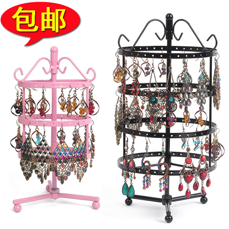 Iron art rotate Jewelry rack originality Jewelry Holder European style Earring rack Display rack Ear Studs Earrings Exhibitionin the Accessories/Fashion Jewelry, Jewelry storage , Jewelry display category - from Buy2taobao.com to provide professional Taobao agent buy service