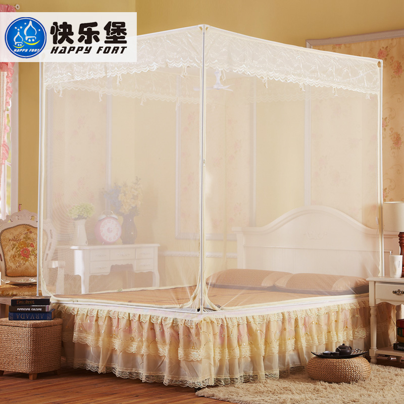 三开门无底拉链方顶蚊帐加密方帐坐床式支架1.2米1.5米1.8m床双人在类目 床上用品, 蚊帐中 - 来自Buy2taobao.com提供专业的淘宝代购服务