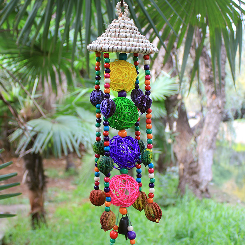 Color Campanula Lijiang characteristic Pure handwork Pendant Inn Bar Decoration Windowsill Pendants Girlfriend giftin the Arts and crafts , Minority handicrafts , Naxi category - from Buy2taobao.com to provide professional Taobao agent buy service
