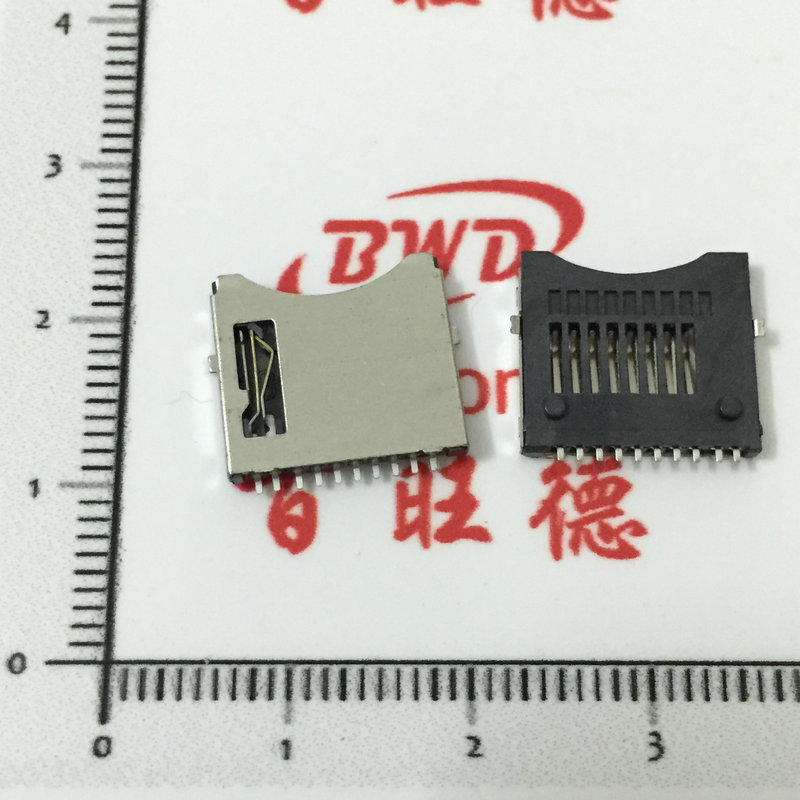 TF卡座 TF简易卡座 MICRO SD CARD T-FLASH卡座 读卡器卡座 铜壳|ruв категории видео электрических приборов, держатель - от Buy2taobao.com для оказания профессиональной услуги покупки агента Taobao