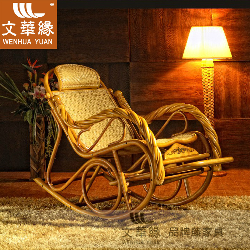 The border of Wenhua Really chair natural Rocking chair Old chair deck chair adult Free and unfettered balcony Nap chair Special Offer Shook chairin the Residential furniture , Class Seats , Chairs , Rocking category - from Buy2taobao.com to provide professional Taobao agent buy service